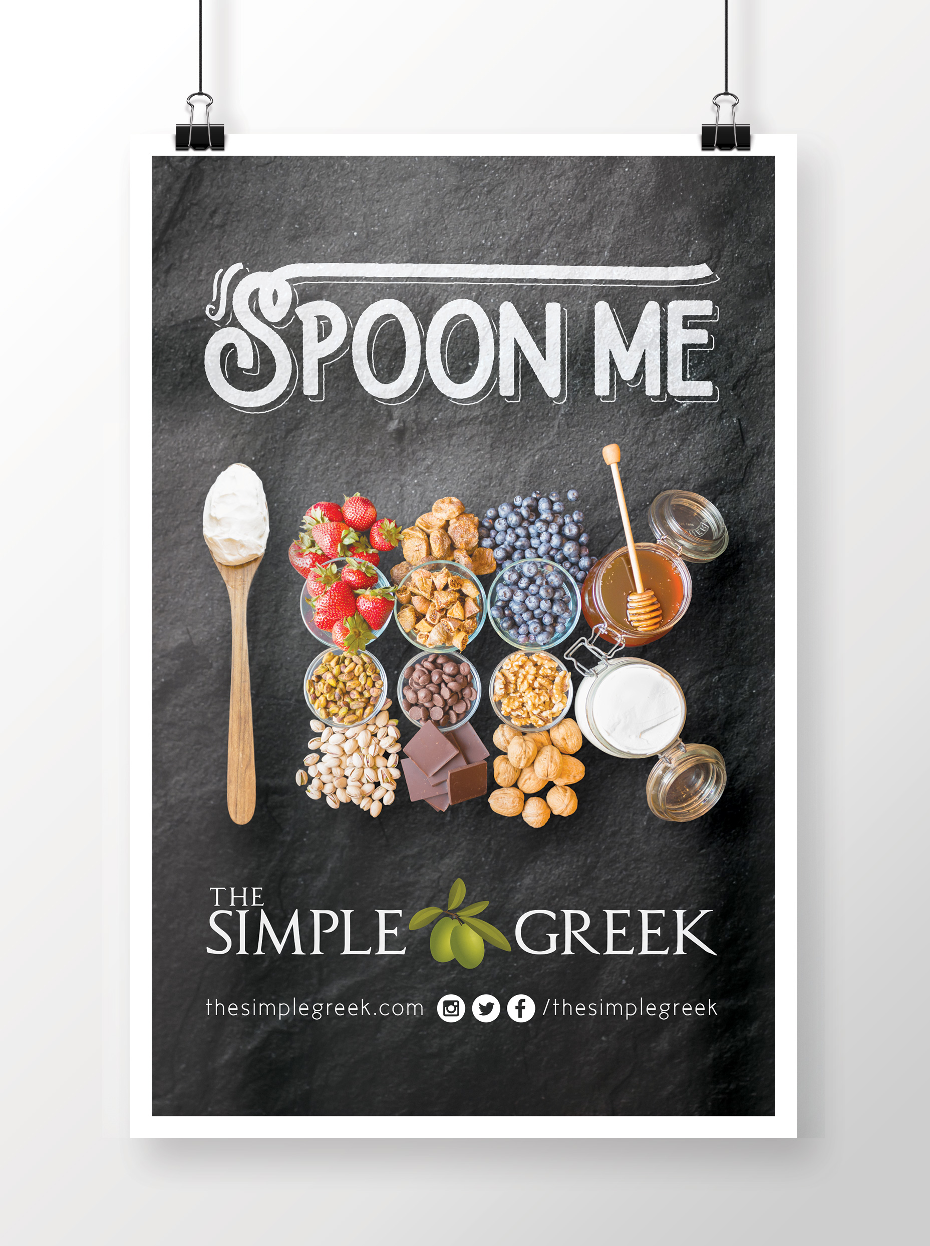 The Simple Greek Poster